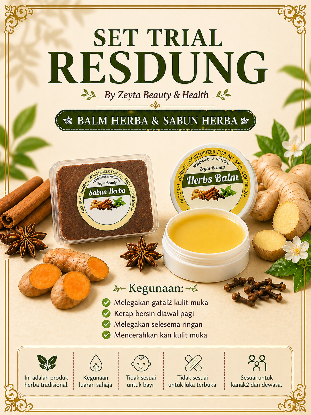 SET TRIAL RESDUNG-35gm