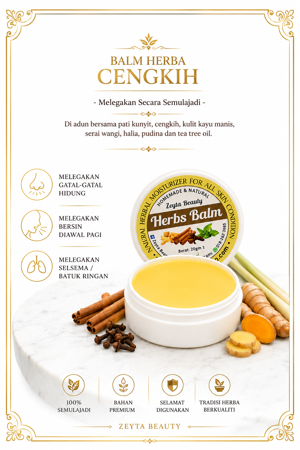 BALM HERBA - 20gm