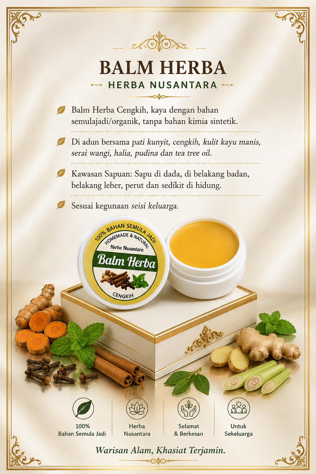 BALM HERBA - 7gm