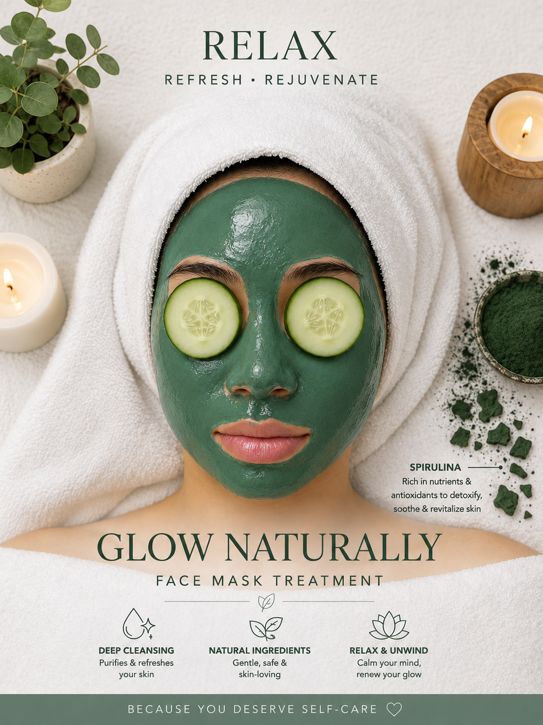 FACIAL SPIRULINA